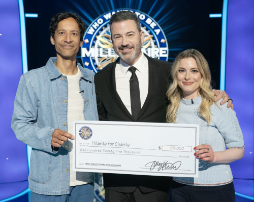 Gillian Jacobs at Who Wants To Be A Millionaire 4