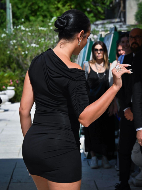 Gina Rodriguez arrives at Hotel Excelsior for 81st Venice International Film Festival 5