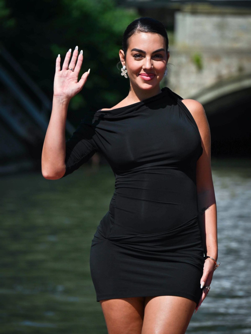 Gina Rodriguez arrives at Hotel Excelsior for 81st Venice International Film Festival 8