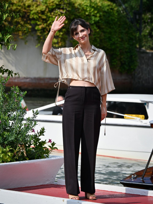 Giulia Louise Steigerwalt at Hotel Excelsior 81st Venice Film Festival 1