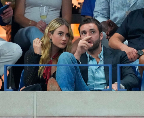 Grace Van Patten and Jackson White at US Open Tennis Championships 5