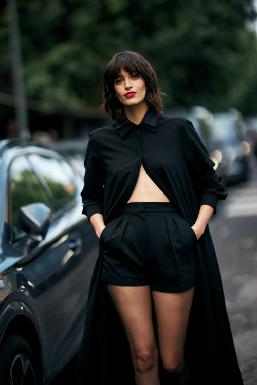 Greta Ferro Arrives at Max Mara Fashion Show at Milan Fashion Week 4