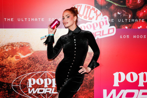 haley kalil at poppi presents poppi world pop-up in new york 1