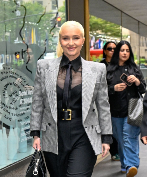 Hayden Panettiere Arrives at Today Studios in New York 2