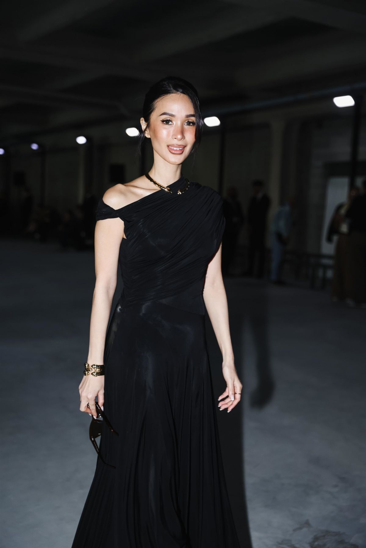 Heart Evangelista at Philosophy Fashion Show at Milan Fashion Week