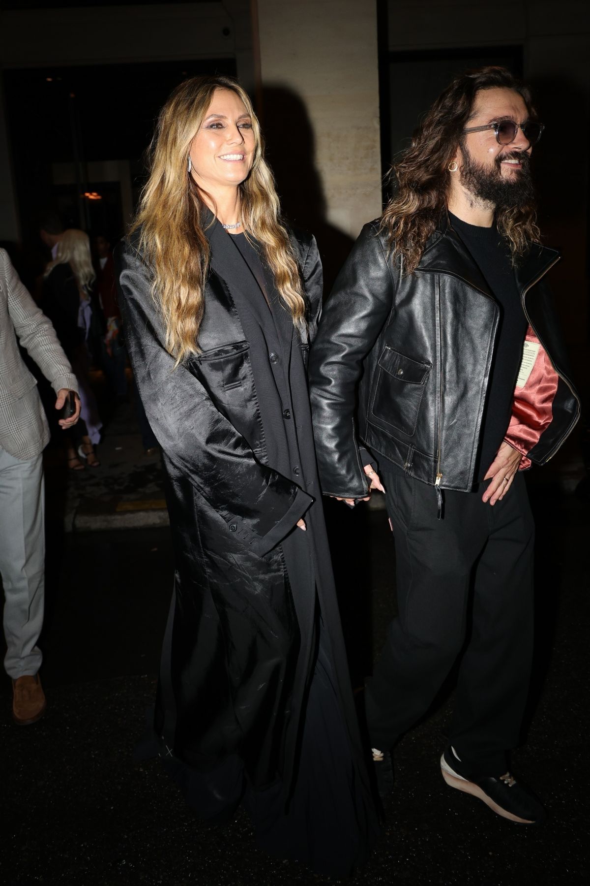 Heidi Klum and Tom Kaulitz Arrives at Vetements Party, Paris, September 2024