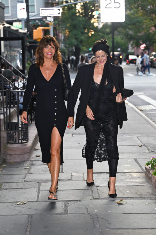 Helena Christensen Arrives at Bookmarc Store for In My Dream Last Night Book in New York 4