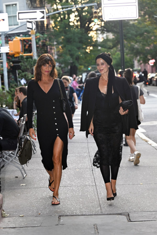 Helena Christensen Arrives at Bookmarc Store for In My Dream Last Night Book in New York 5