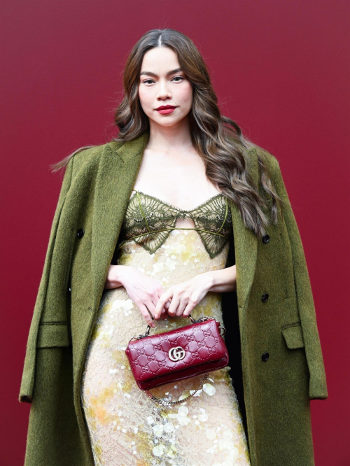 Ho Ngoc Ha at Gucci Spring/Summer 2025 Show during Milan Fashion Week