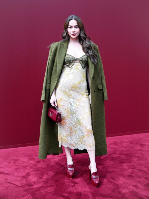 Ho Ngoc Ha at Gucci Spring/Summer 2025 Show during Milan Fashion Week 2