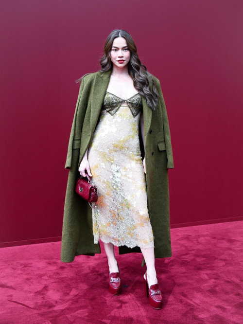 Ho Ngoc Ha at Gucci Spring/Summer 2025 Show during Milan Fashion Week 4