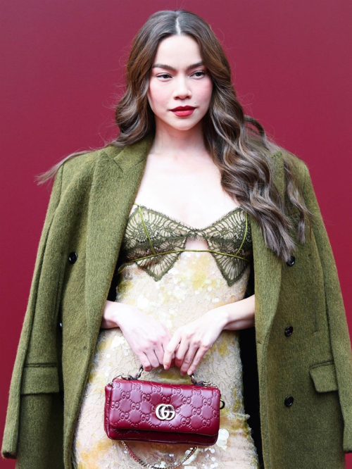 Ho Ngoc Ha at Gucci Spring/Summer 2025 Show during Milan Fashion Week 5