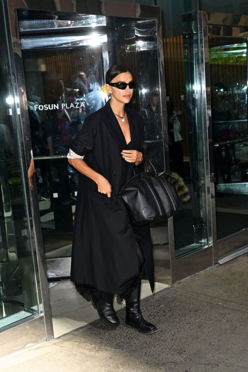 Irina Shayk at Carolina Herrera Spring 2024 Fashion Show at New York Fashion Week 2