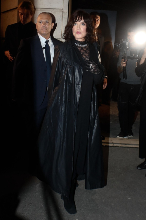 Isabelle Adjani at Messika Show at Paris Fashion Week, September 2024