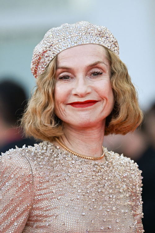 Isabelle Huppert at Queer Premiere 81st Venice International Film Festival 2