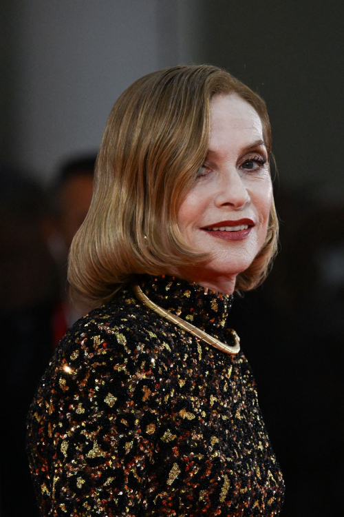 Isabelle Huppert at The Room Next Door Premiere at 81st Venice International Film Festival 2