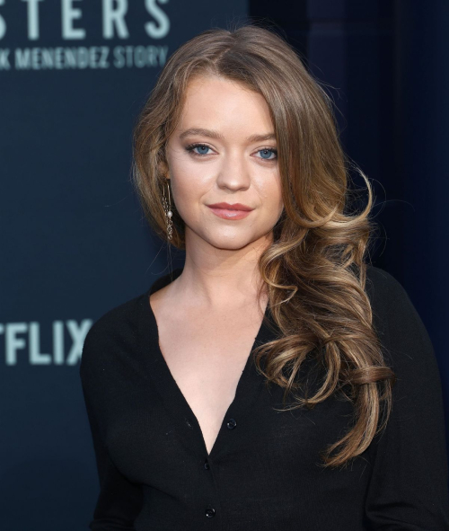 Jade Pettyjohn at Monsters: The Lyle and Erik Menendez Story Premiere in Hollywood 1