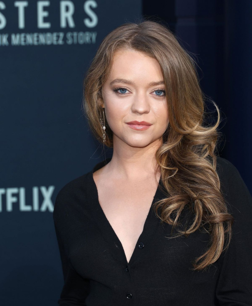 Jade Pettyjohn at Monsters: The Lyle and Erik Menendez Story Premiere in Hollywood 2