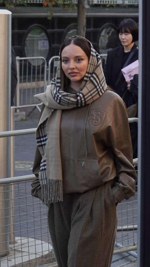 Jade Thirlwall Leaves Burberry Fashion Show in London 2