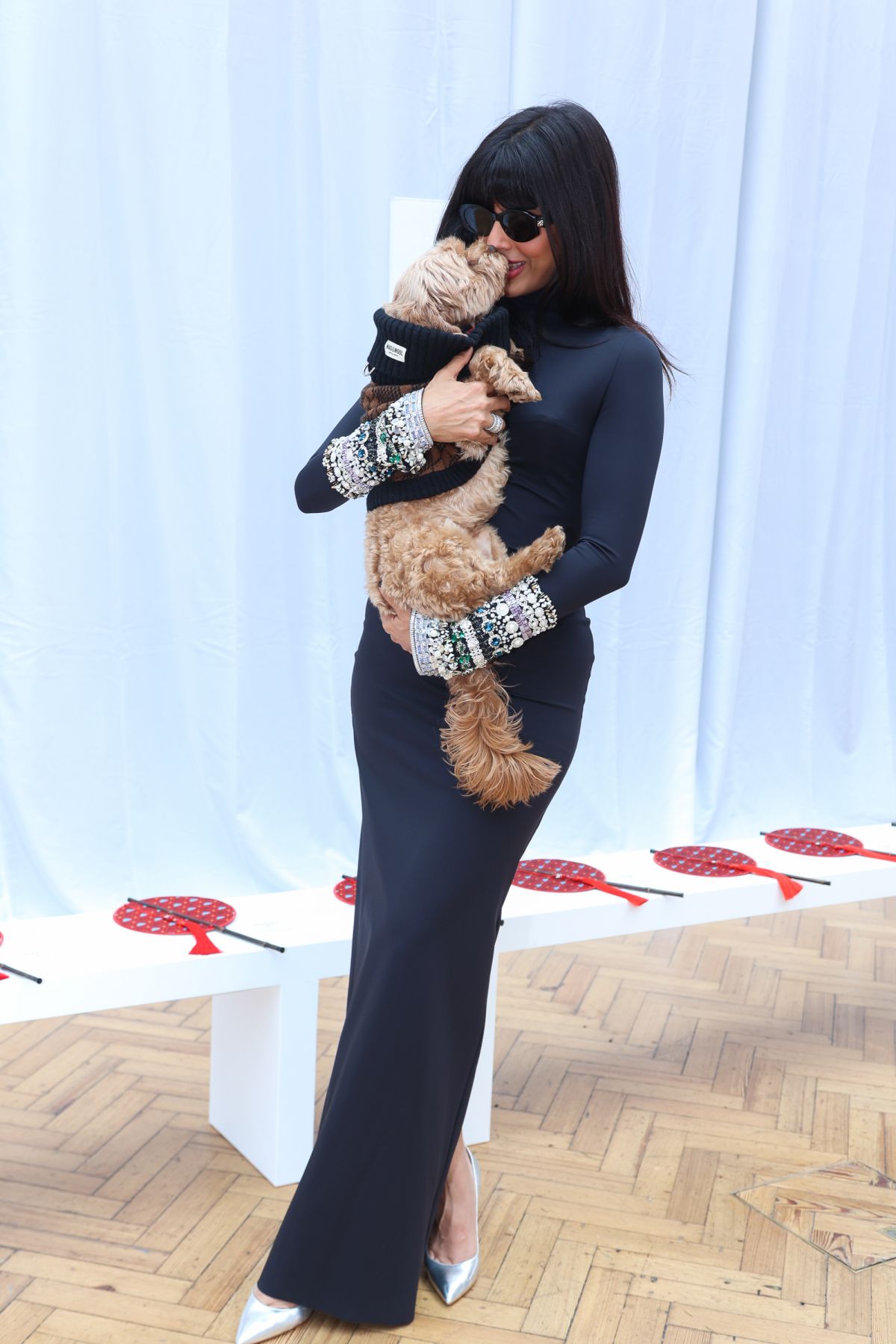 Jameela Jamil at Mithridate SS25 Fashion Show at London Fashion Week