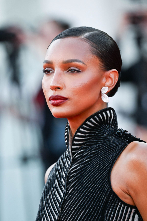 Jasmine Tookes at Campo Di Battaglia Premiere at Venice International Film Festival 2