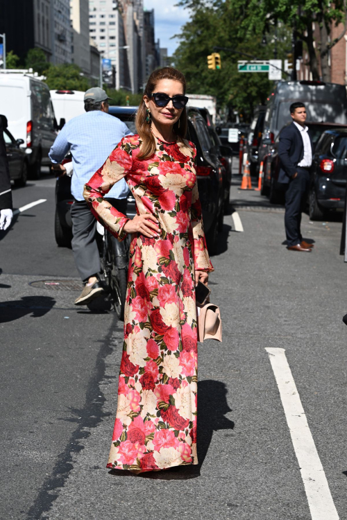 Jean Shafiroff at Dennis Basso Spring 2024 Fashion Show in New York