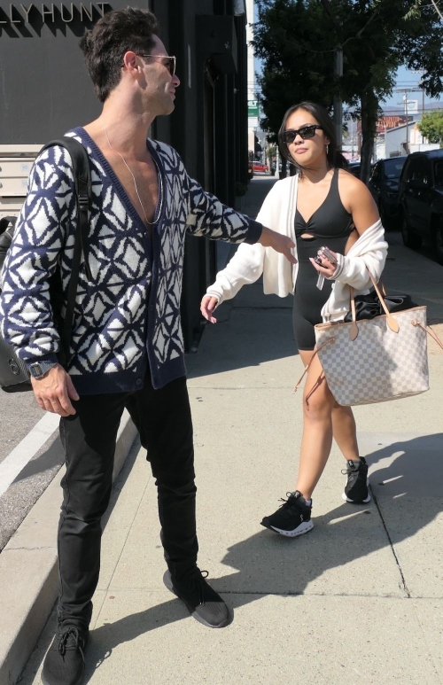 Jenn Tran Leaves DWTS Rehearsals Studio in Los Angeles, September 2024 4