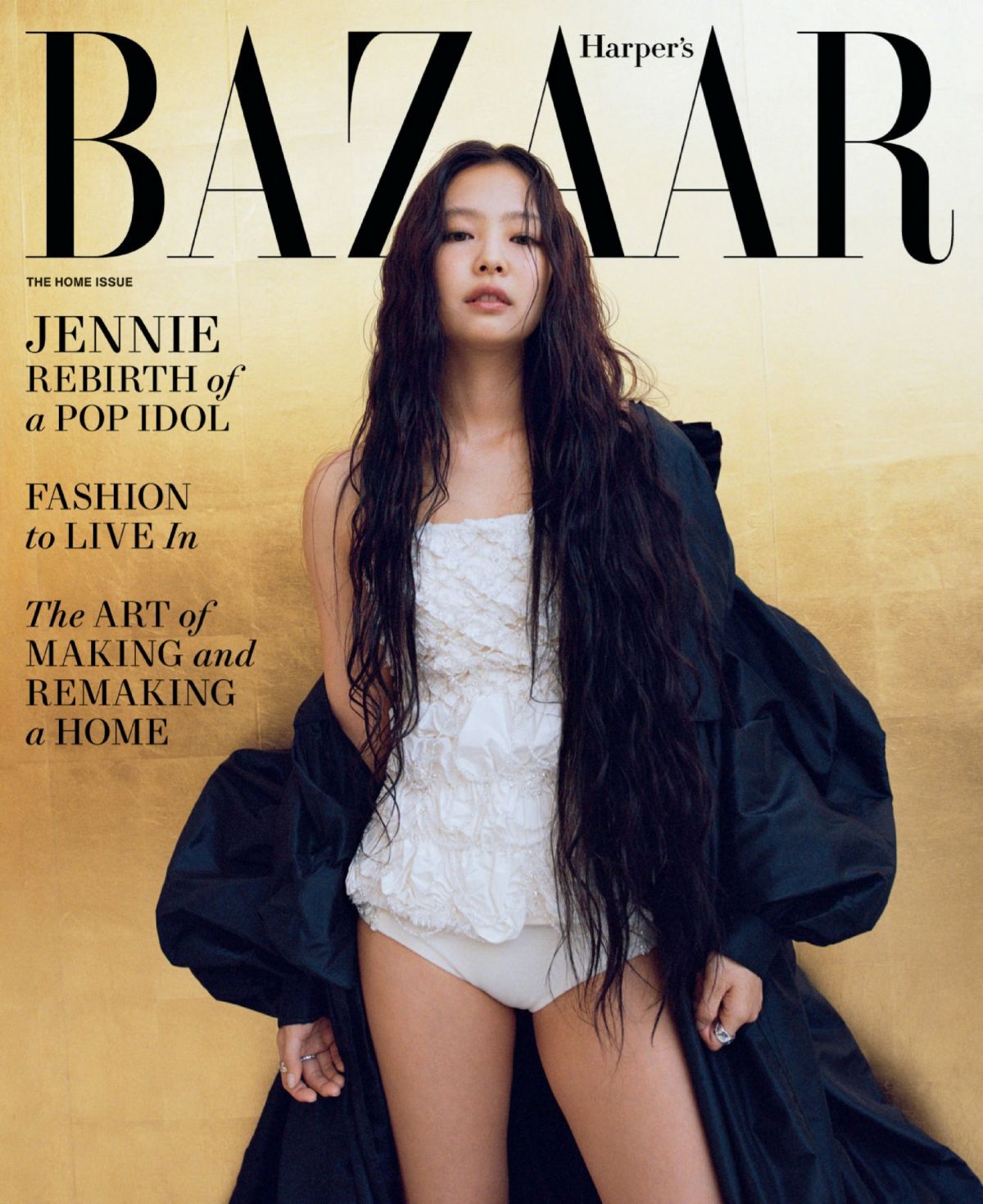 Jennie Kim in Harper’s Bazaar October 2024