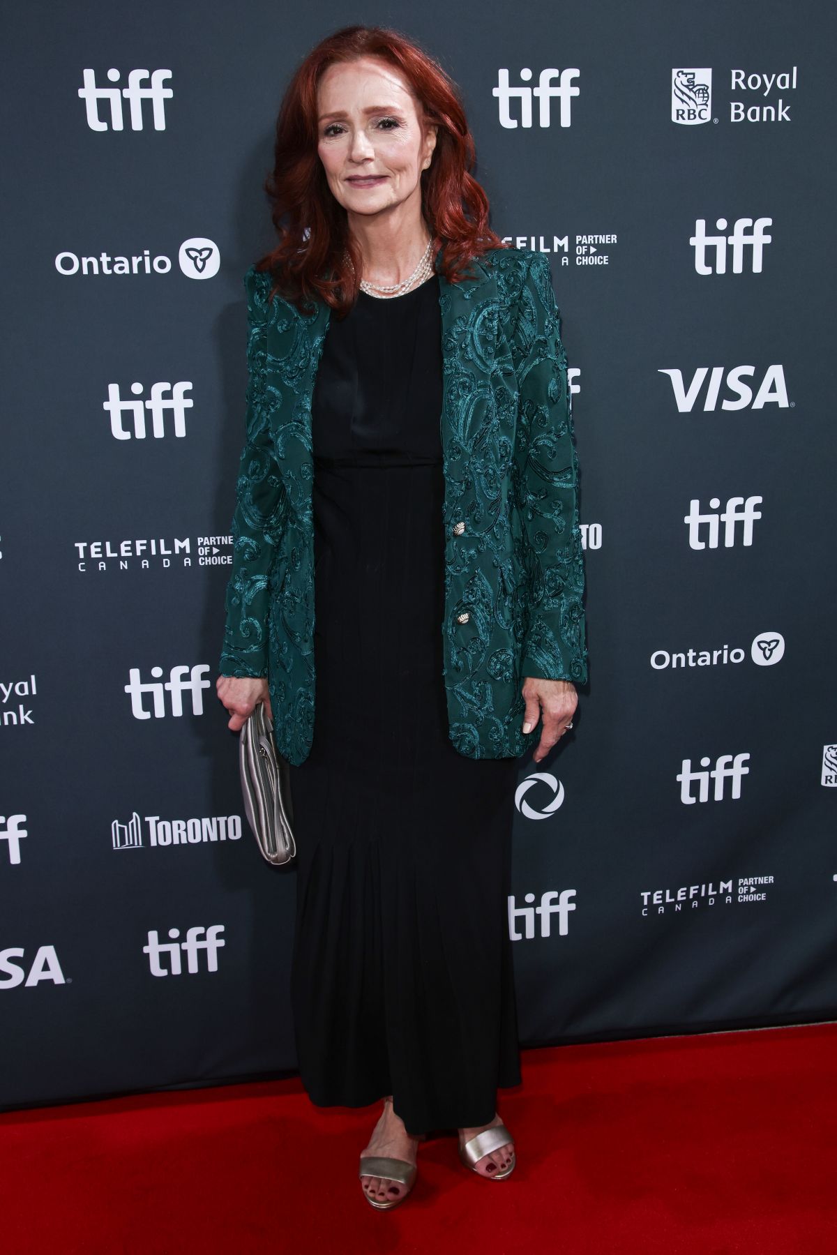 Jennifer Dale at The Shrouds Premiere at 2024 Toronto Film Festival