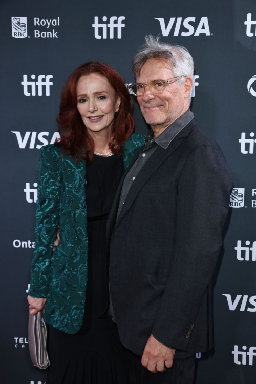 Jennifer Dale at The Shrouds Premiere at 2024 Toronto Film Festival 3