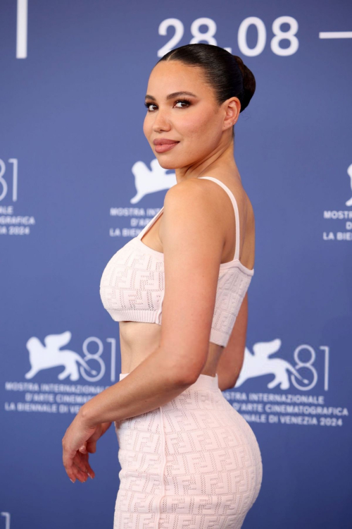 Jurnee Smollett at The Order Photocall at 81st Venice International Film Festival 6