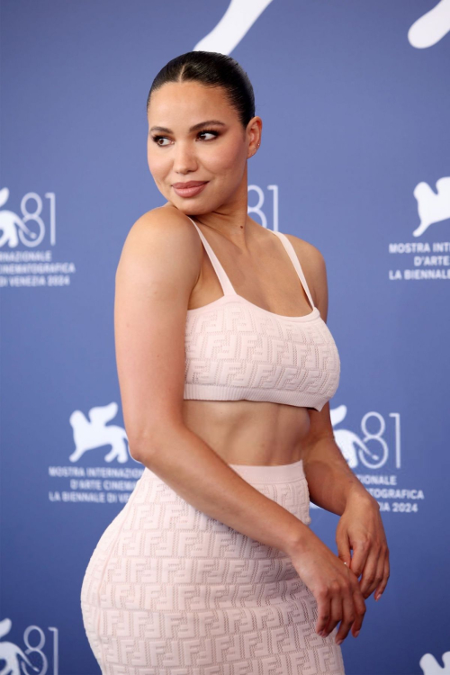 Jurnee Smollett at The Order Photocall at 81st Venice International Film Festival 7