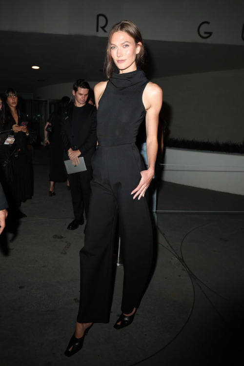 Karlie Kloss arrives at Alaia Fashion Show at New York Fashion Week 4