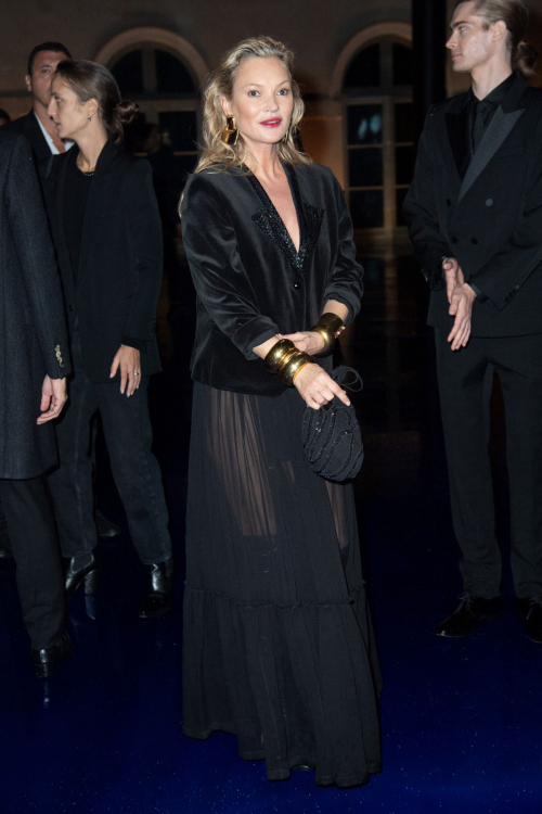 Kate Moss at Saint Laurent Fashion Show, September 2024 5