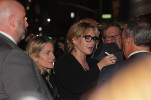 Kate Winslet Leaves Late Show with Stephen Colbert, September 2024 2