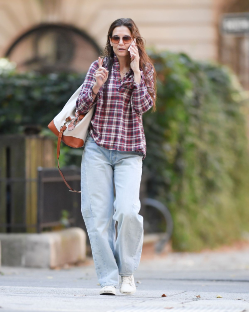 Katie Holmes Spotted in New York City 1