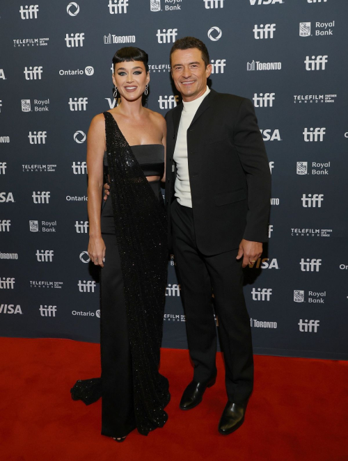 Katy Perry and Orlando Bloom at The Substance Premiere at 2024 Toronto International Film Festival