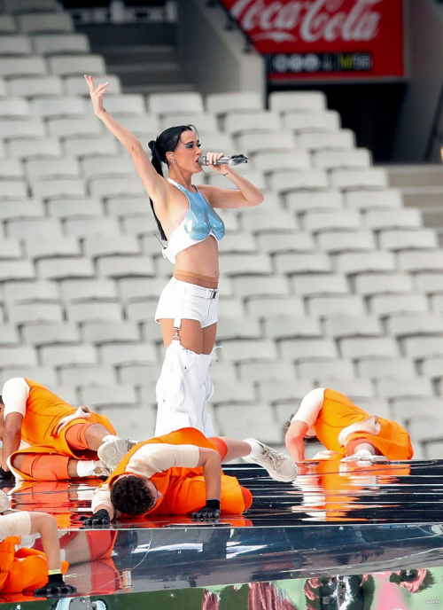 Katy Perry Rehearsing for AFL Grand Final, Melbourne, September 2024 3