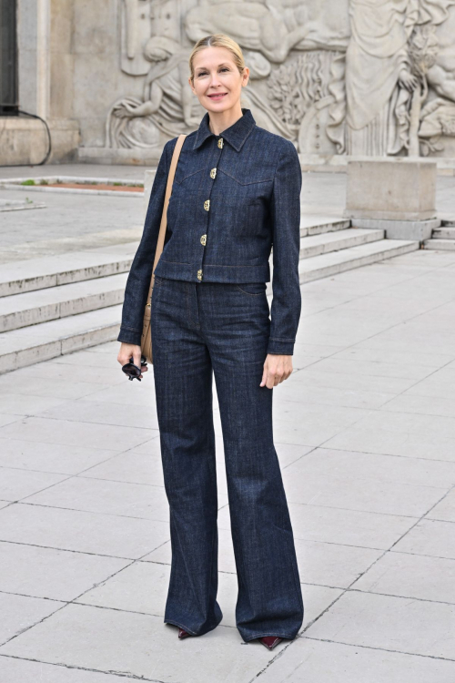 Kelly Rutherford Arrives at Elie Saab Show, Paris Fashion Week, September 2024 3