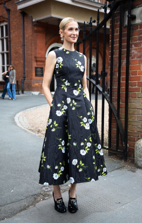 Kelly Rutherford at Emilia Wickstead Fashion Show at London Fashion Week