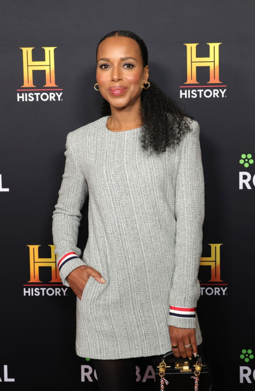 Kerry Washington at The History Channel