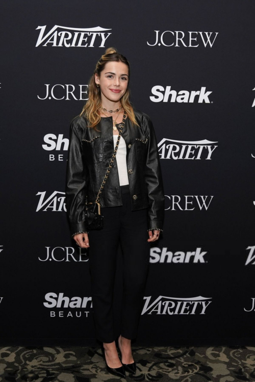 kiernan shipka at variety tiff step & repeat in toronto