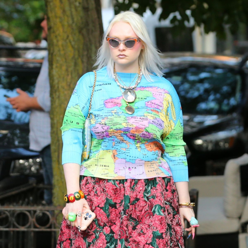 Kristen Bateman Arrives at Collina Strada Fashion Show at NYFW in New York 5