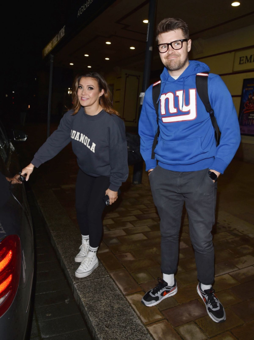 Kym Marsh and Samuel Thomas Leave Empire Theatre in Liverpool, September 2024 6