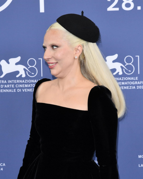 Lady Gaga at Joker Folie a Deux Photocall Venice Film Festival 2