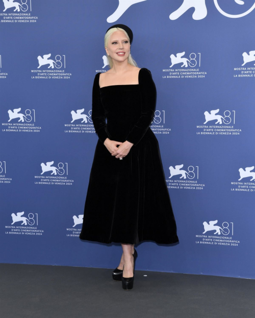 Lady Gaga at Joker Folie a Deux Photocall Venice Film Festival 7