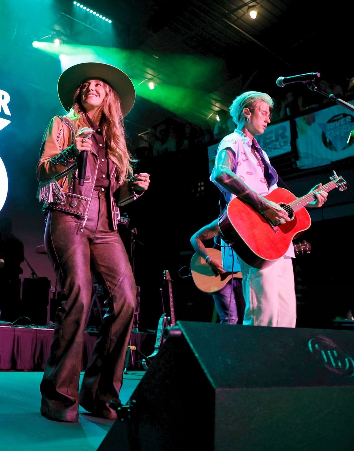 Lainey Wilson Performs at River On The Rooftop Concert in Nashville, September 2024