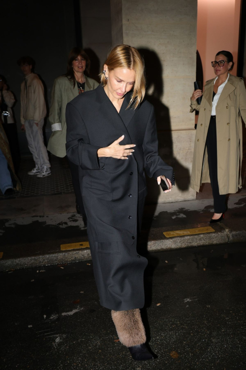 Lara Bingle Arrives at Vetements Party at Costes, Paris, September 2024 2