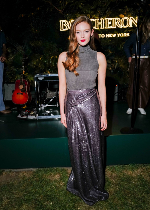 Larsen Thompson Boucheron in America Event New York Fashion Week 3