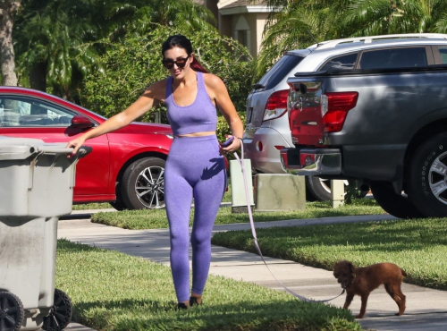 Laura Loomer Out with Her Dog in Palm Beach 6